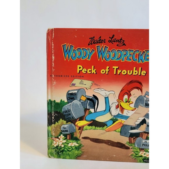 Vintage Woody Woodpecker Walter Lantz Authorized Edition Childrens Book. - Picture 4 of 7